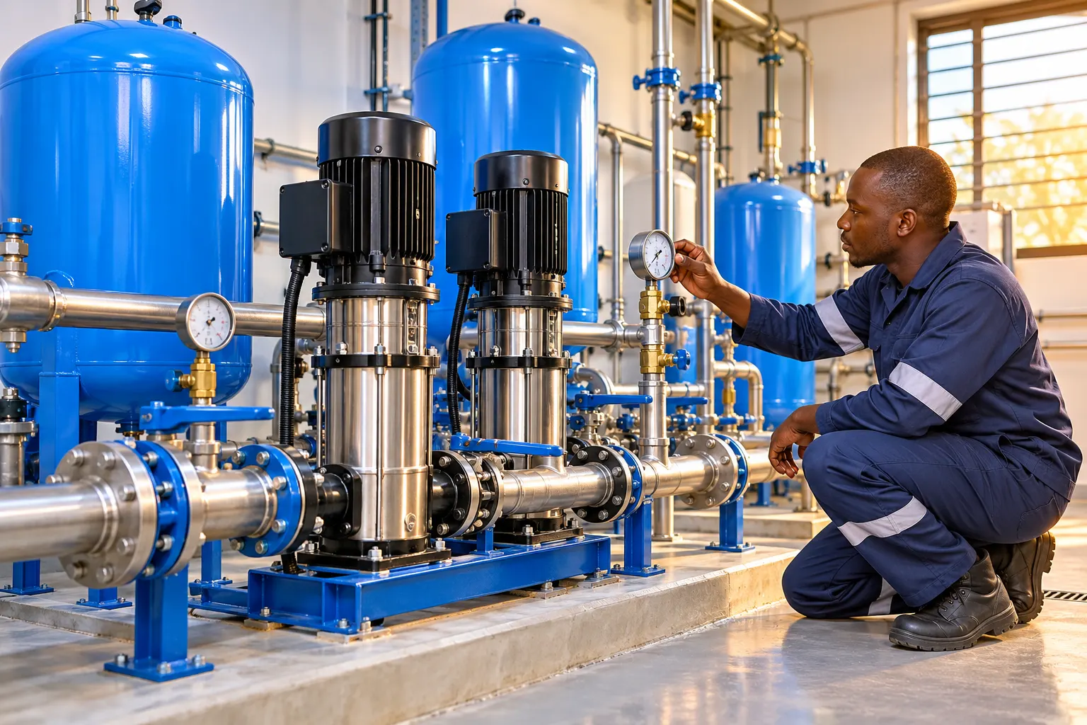 Plumbing & Water Systems — illustrative service image